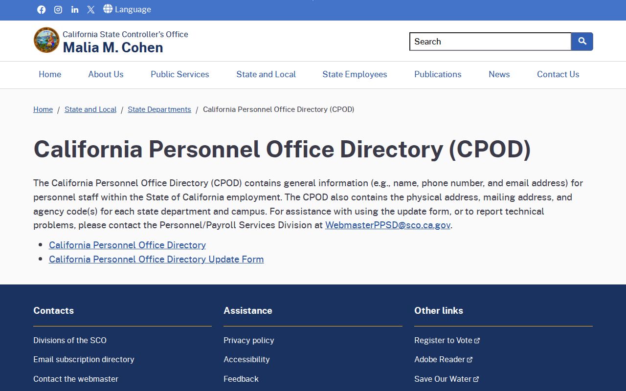 South Gate people directories California personnel contacts
